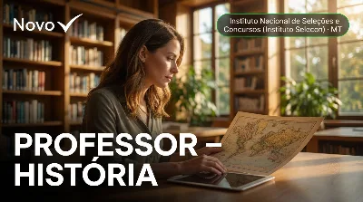 Capa: PROFESSOR – HISTÓRIA