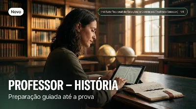 Capa: PROFESSOR – HISTÓRIA
