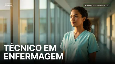 Capa: TÉCNICO EM ENFERMAGEM