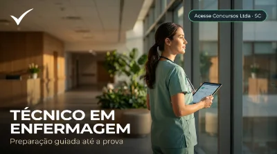 Capa: TÉCNICO EM ENFERMAGEM