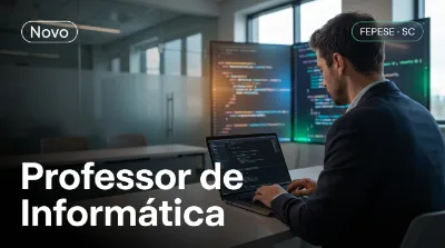 Capa: Professor de Informática