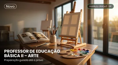 Capa: PROFESSOR DE EDUCAÇÃO BÁSICA II – ARTE