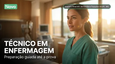 Capa: TÉCNICO EM ENFERMAGEM