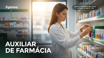 Capa: AUXILIAR DE FARMÁCIA