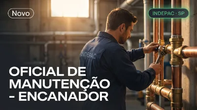 Capa: OFICIAL DE MANUTENÇÃO - ENCANADOR