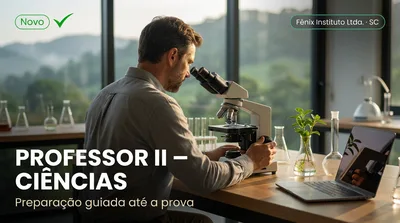 Capa: PROFESSOR II – CIÊNCIAS