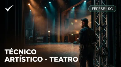 Capa: TÉCNICO ARTÍSTICO - TEATRO