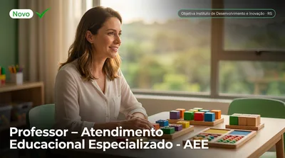 Capa: Professor - Atendimento Educacional Especializado - AEE