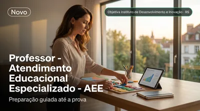 Capa: Professor - Atendimento Educacional Especializado - AEE