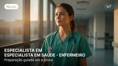 Capa: ESPECIALISTA EM SAÚDE - ENFERMEIRO