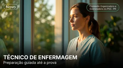 Capa: TÉCNICO DE ENFERMAGEM