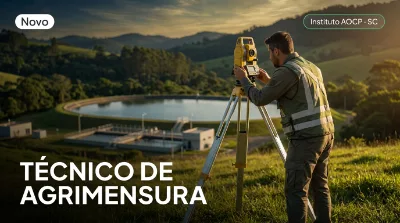 Capa: TÉCNICO DE AGRIMENSURA