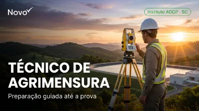 Capa: TÉCNICO DE AGRIMENSURA