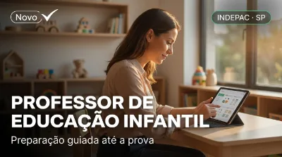Capa: PROFESSOR DE EDUCAÇÃO INFANTIL